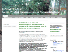 Tablet Screenshot of einfach-natur.de